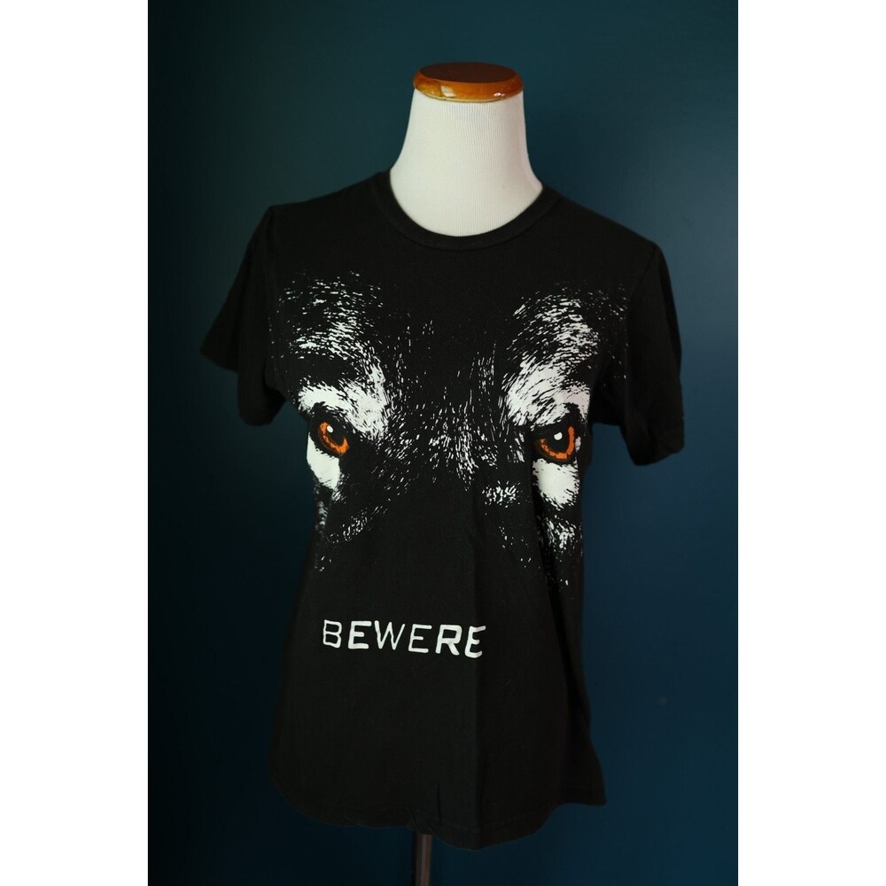 True Blood HBO Y2K Black Unisex Shirt Bewere Wearwolf Graphic Short Sleeve S